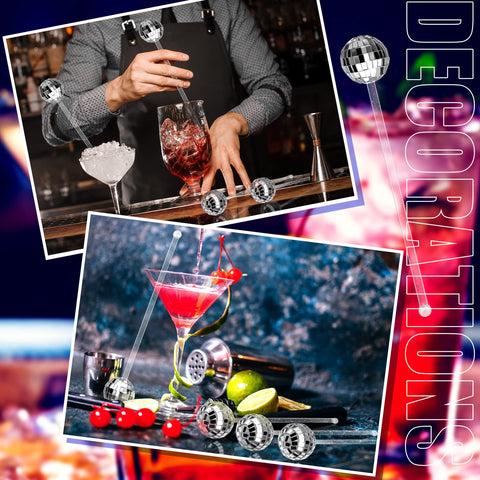 Sawysine disco ball stirrer suitable for coffee and tea stirring.