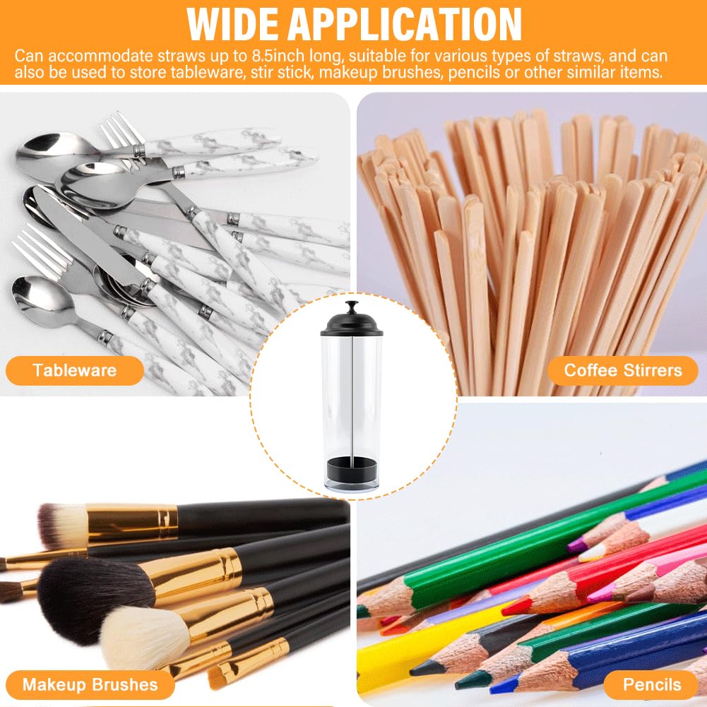 Saycker straw holder open for quick access during social gatherings.