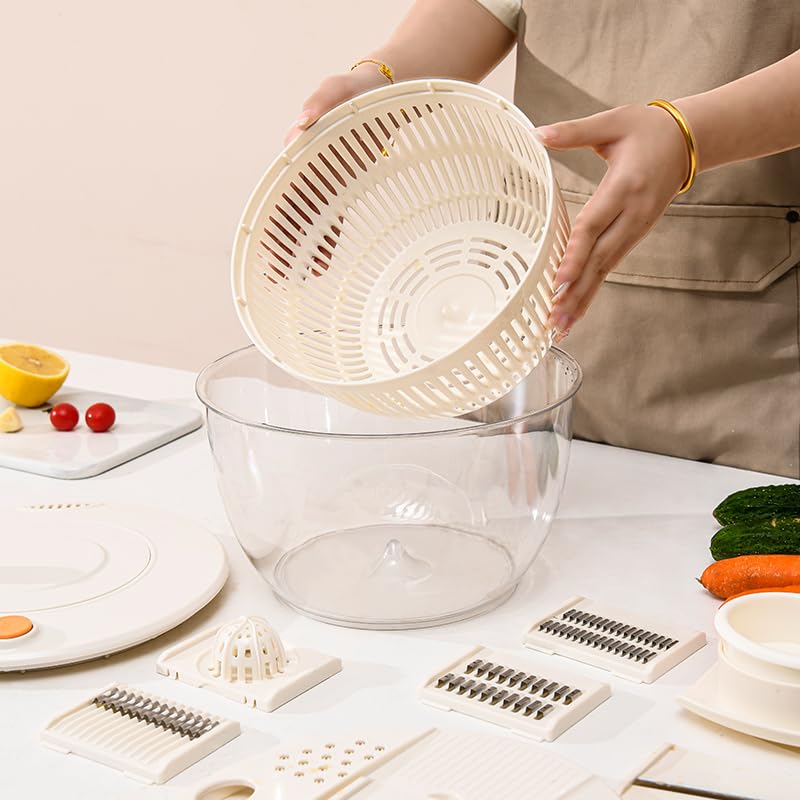 SAYIHEXIHE colander basket doubles as a wash drain and serve bowl