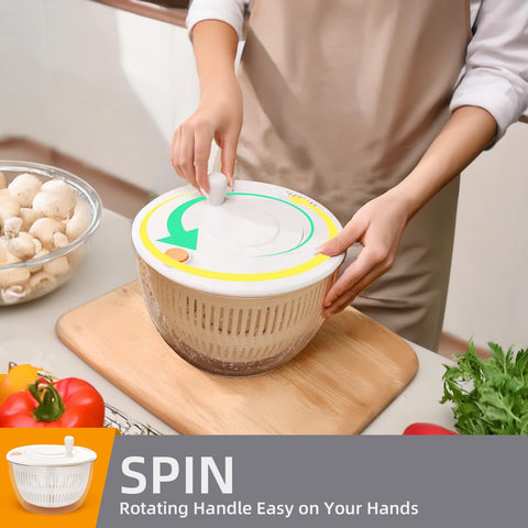SAYIHEXIHE five-blade slicer supports versatile cuts for salads