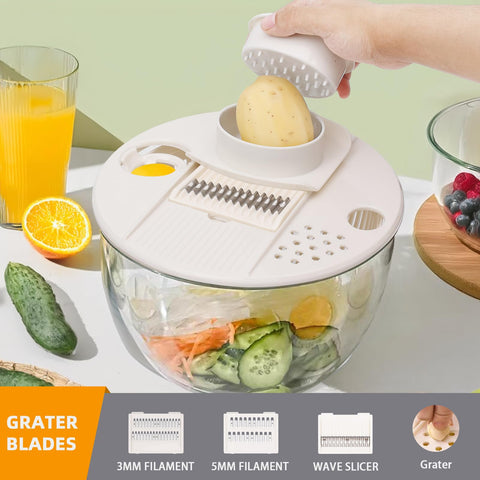 SAYIHEXIHE salad washing bowl shows large capacity for family meals