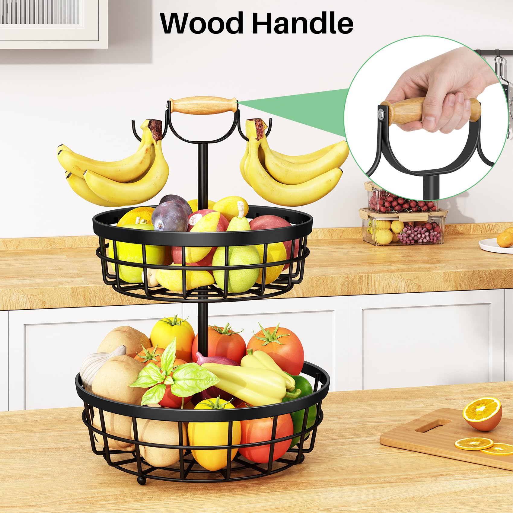 SAYZH ventilated design promotes airflow for fresh-feeling fruits