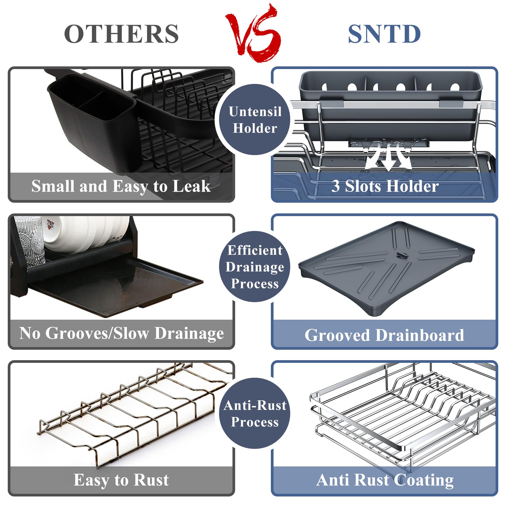 SAYZH three-section design with dish, bowl, and utensil areas.