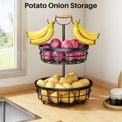 SAYZH sturdy metal frame supporting heavy fruits with durability