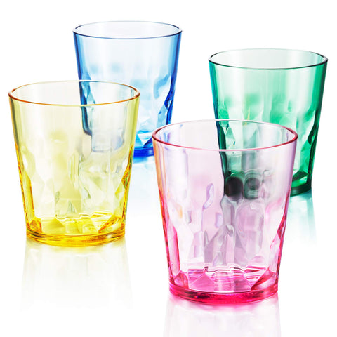 SCANDINOVIA kid-friendly durable plastic cups with bright colors ideal for kids