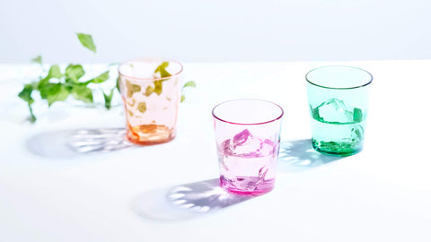 SCANDINOVIA outdoor ready glasses ideal for poolside and patio dining.