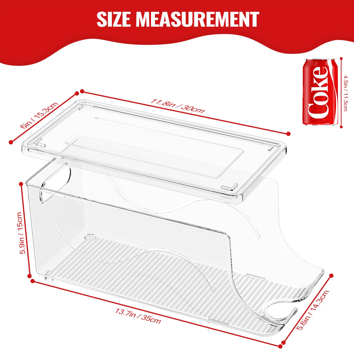 SCAVATA lid doubles as extra storage shelf for snacks and small items.