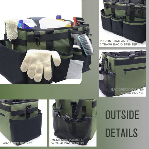 SCAVATA interior with adjustable dividers enabling flexible layouts.