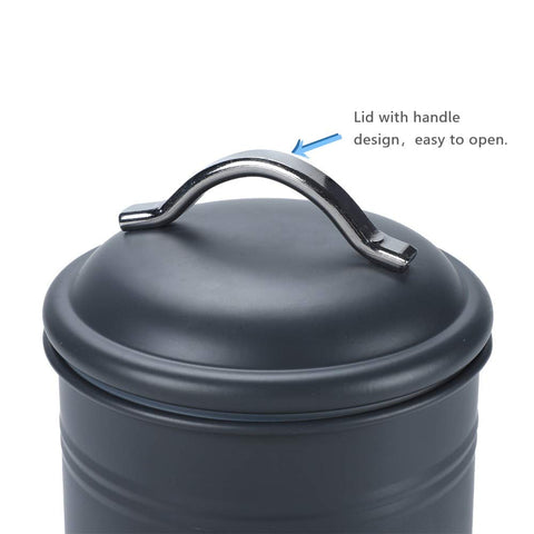 Schonee dry ingredient storage for sugar, coffee, and tea keeps things organized