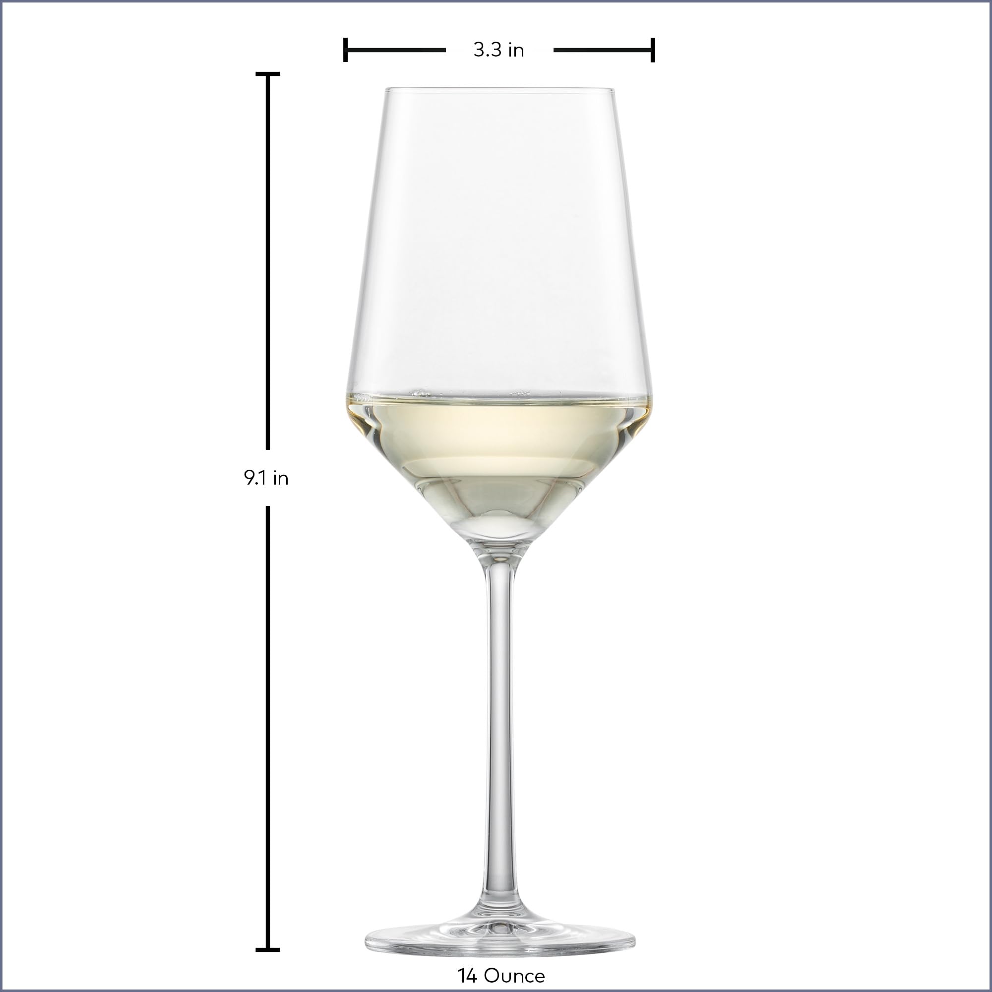 Schott Zwiesel Pure Sauvignon Blanc glass with Tritan Glass Protect for resilience