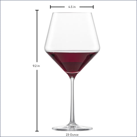 Schott Zwiesel Pure glass on a table setting complements formal and casual dinners.