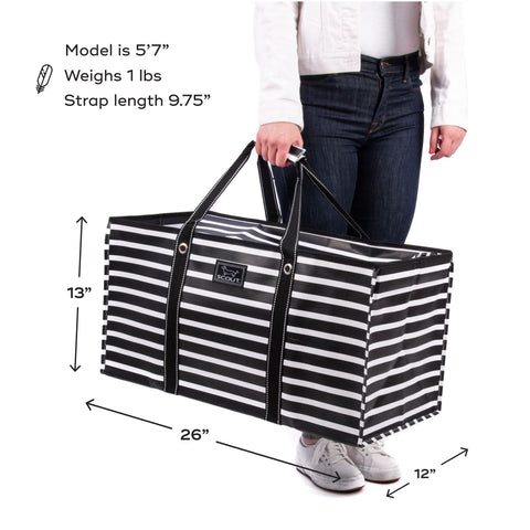 SCOUT Errand Boy collapsible bag folds flat for compact travel storage.