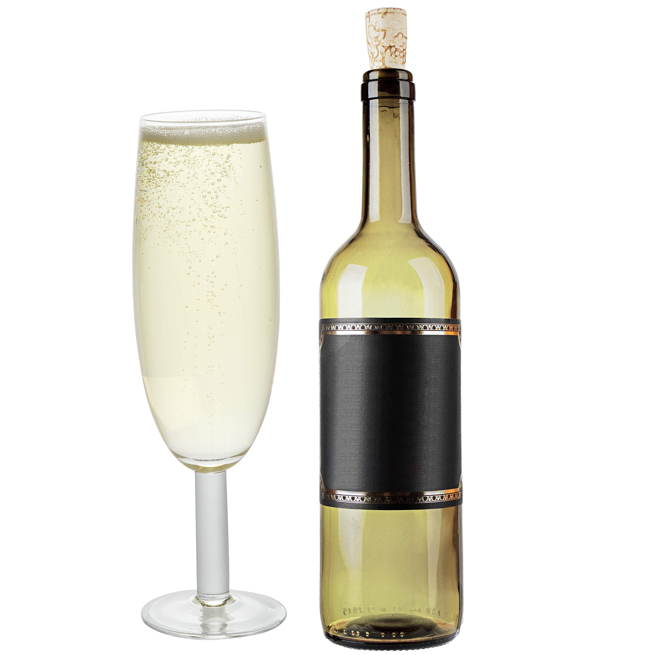 SCS Direct holiday party champagne glass for festive celebrations.