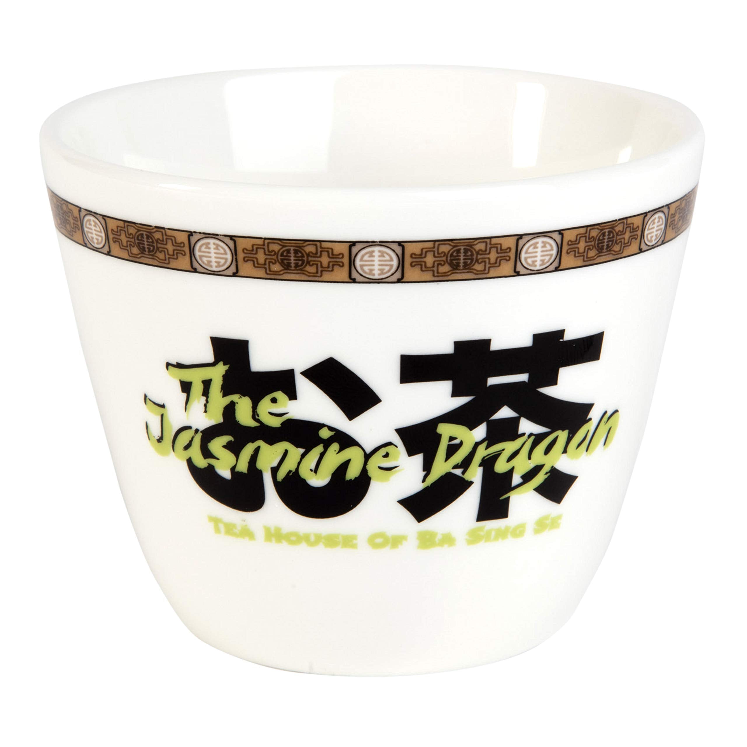 SCS Direct Avatar Jasmine Dragon logo on teapot adds collectible appeal.