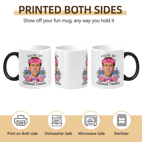 SCSF WECE 11-ounce mug presented as a gift-ready option.