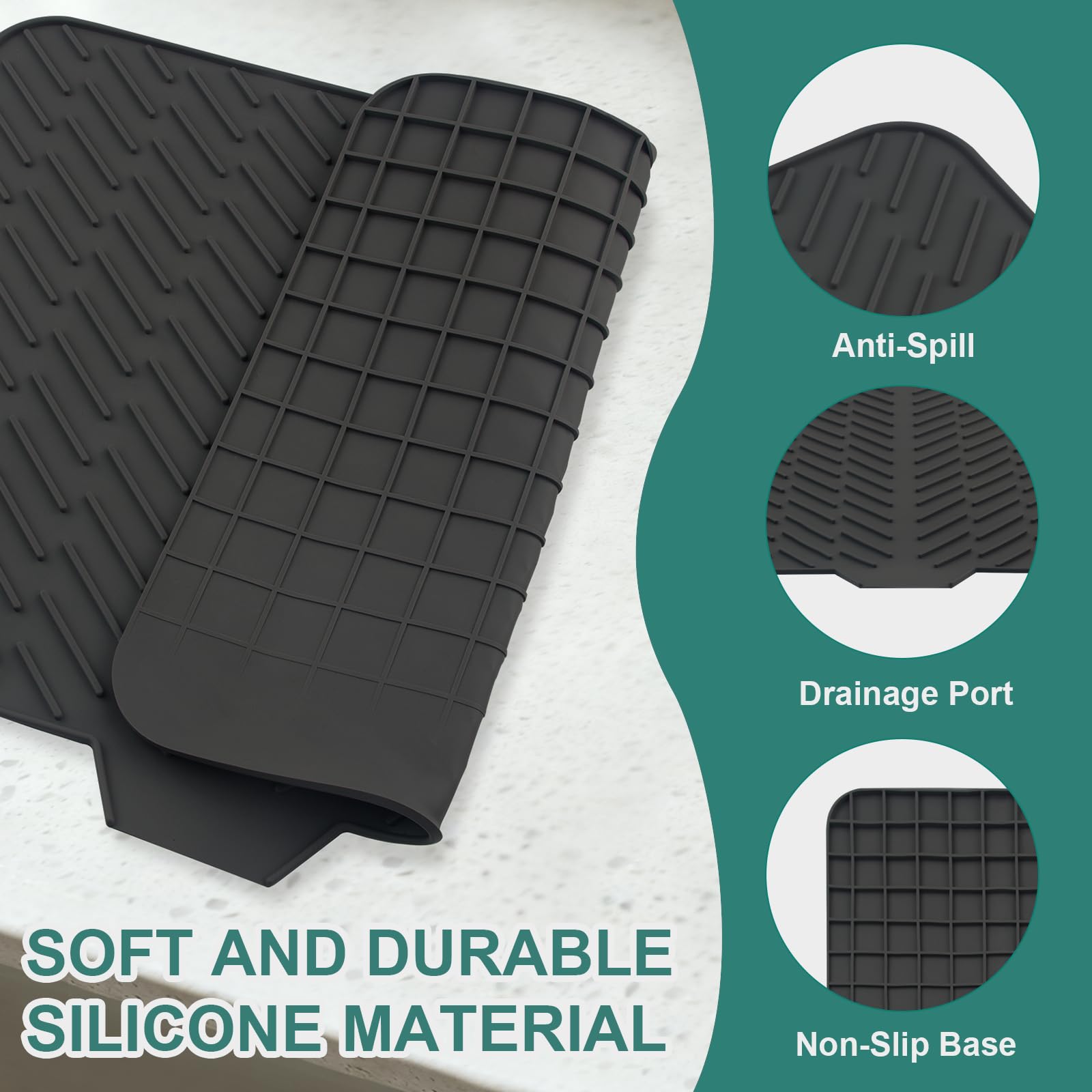 SCYFREID food-grade silicone material BPA-free and durable.