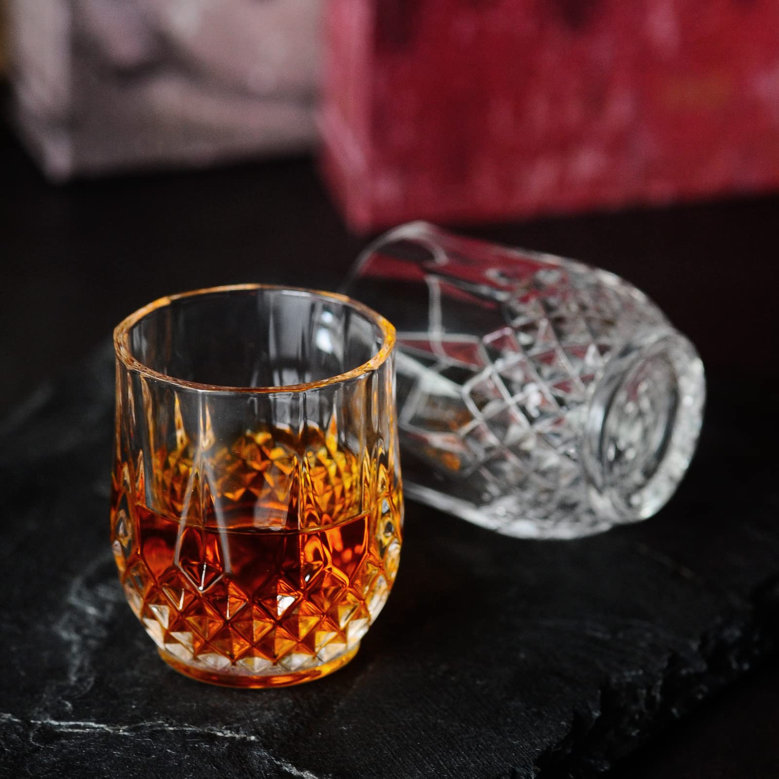 Sdatook 3oz shot glasses, elegant look, great as a gift.