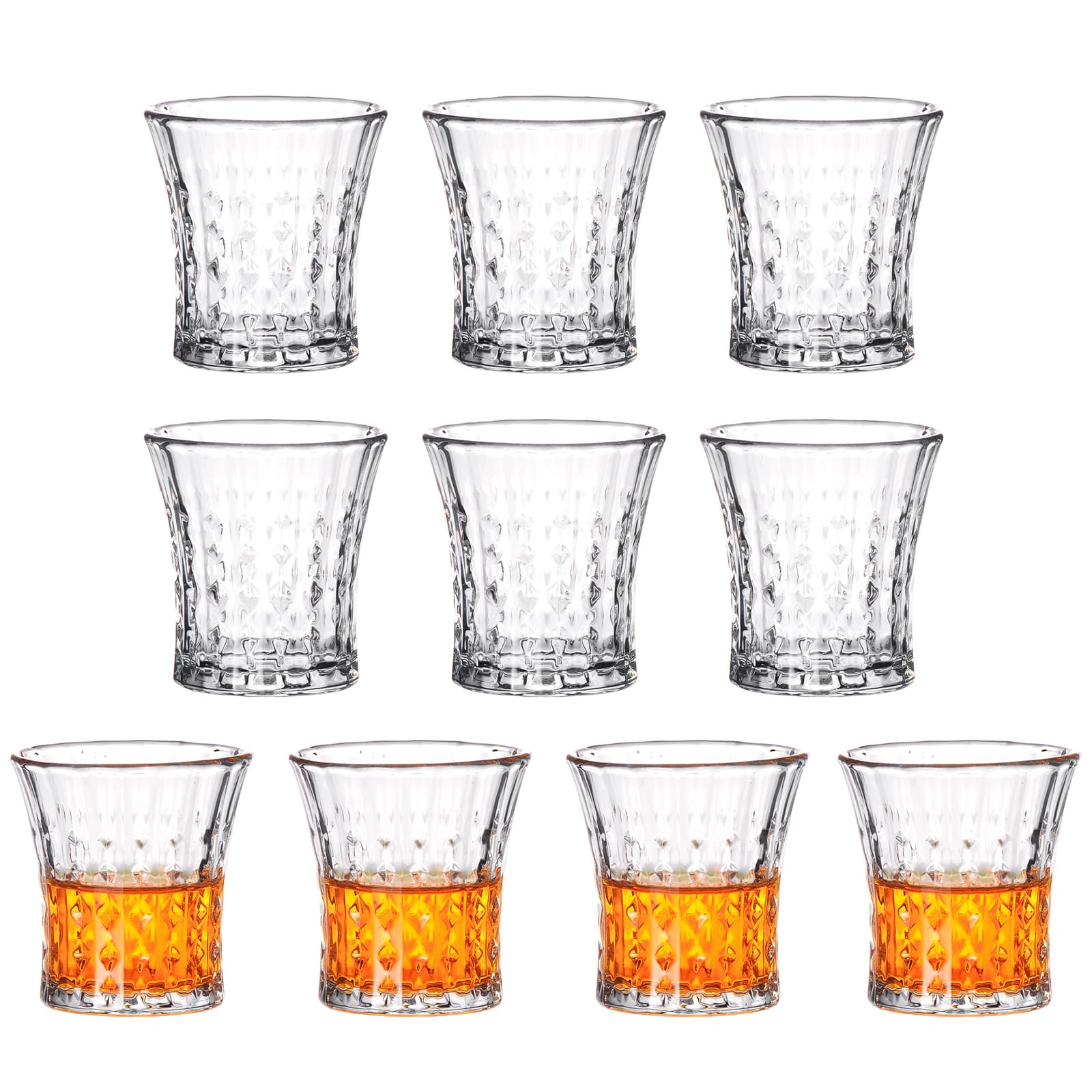 Sdatook fancy shot glasses design highlights elegant silhouette for stylish parties