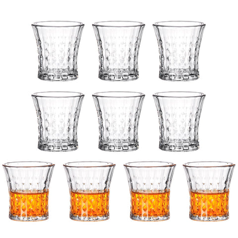 Sdatook fancy shot glasses design highlights elegant silhouette for stylish parties