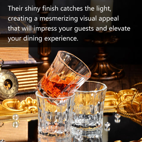 Sdatook gift-ready shot glasses box for birthdays or anniversaries