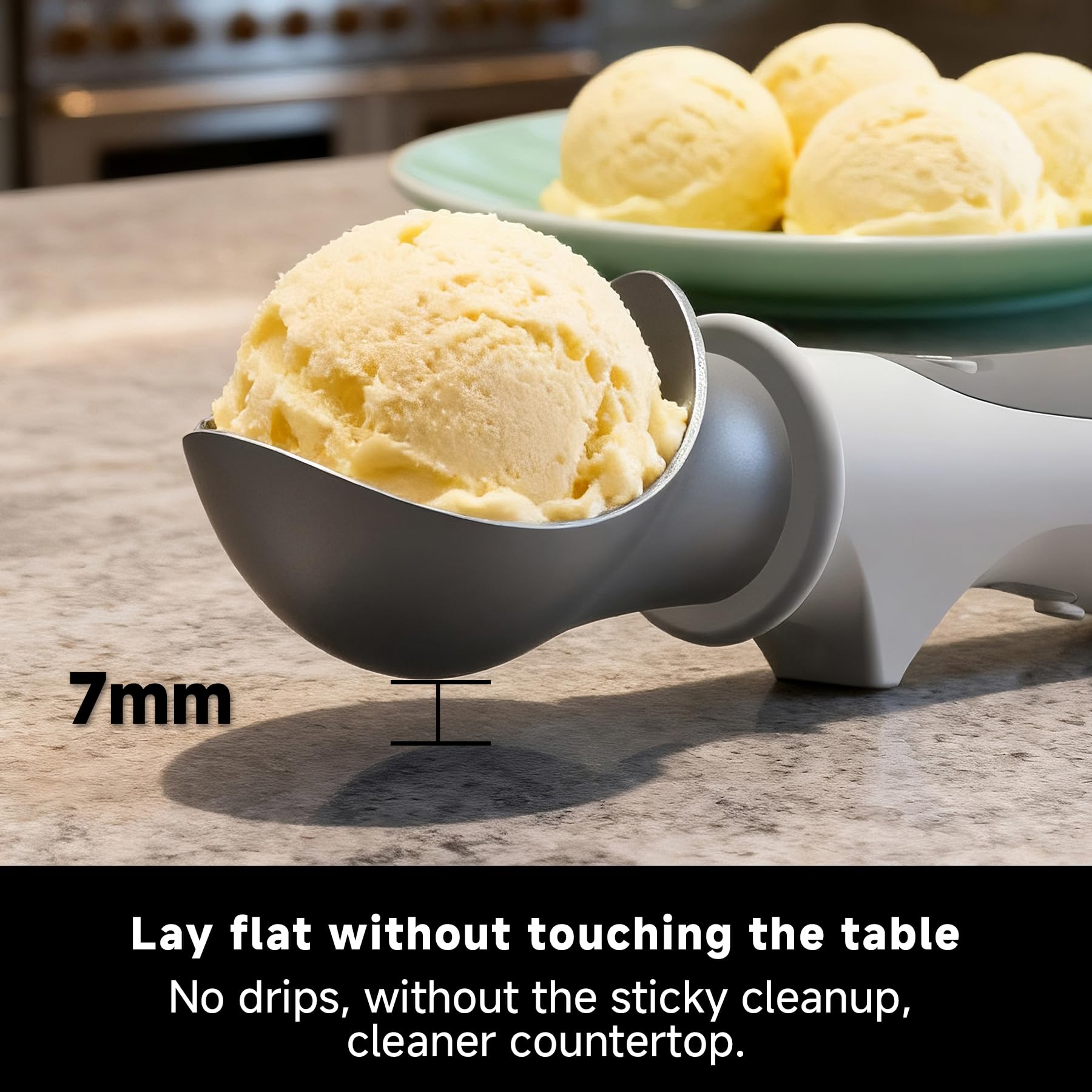 USB rechargeable SEAINGO scoop for cordless use
