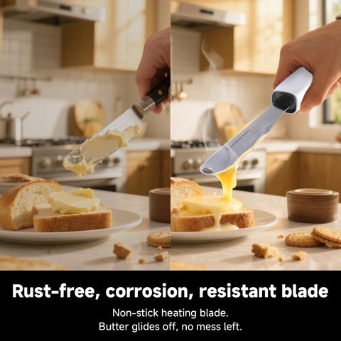 SEAINGO nonstick stainless steel blade resists residue and eases cleaning
