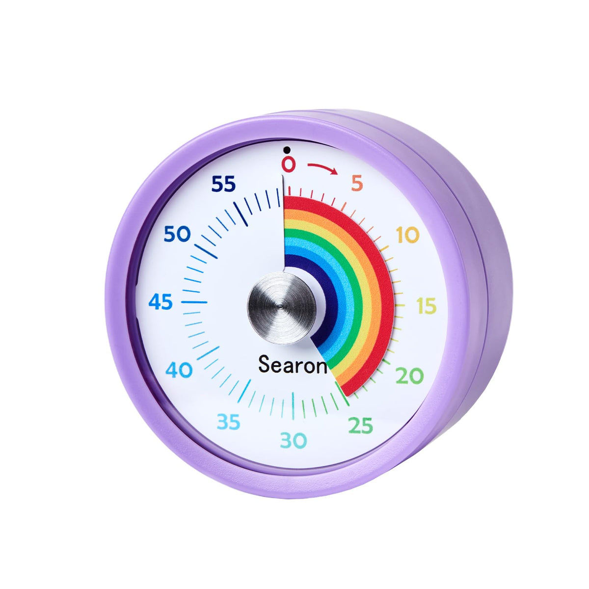 Searon kitchen timer dial setting supports quick, precise time planning.
