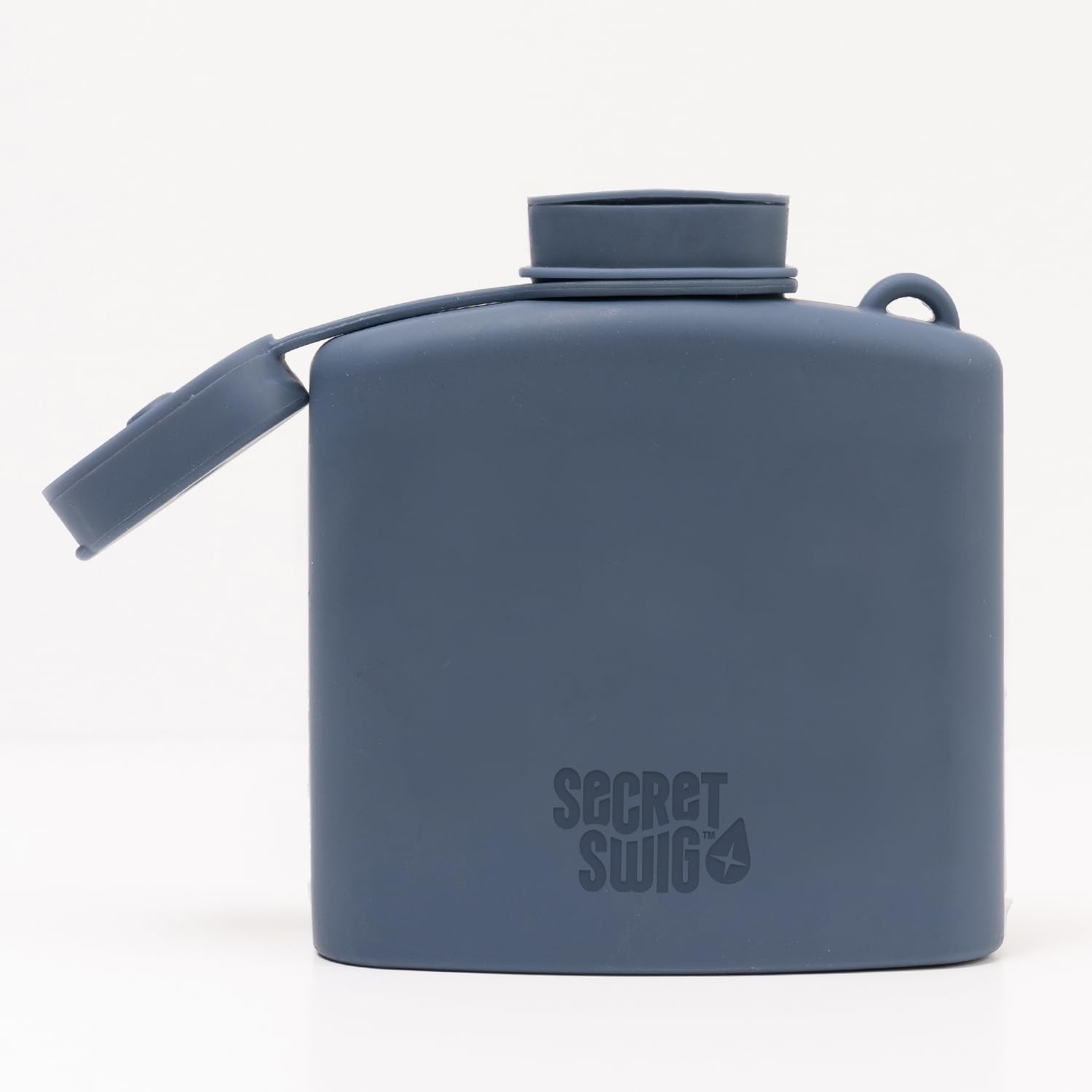 Secret Swig 8oz flask fits in-pocket for concerts and festivals.