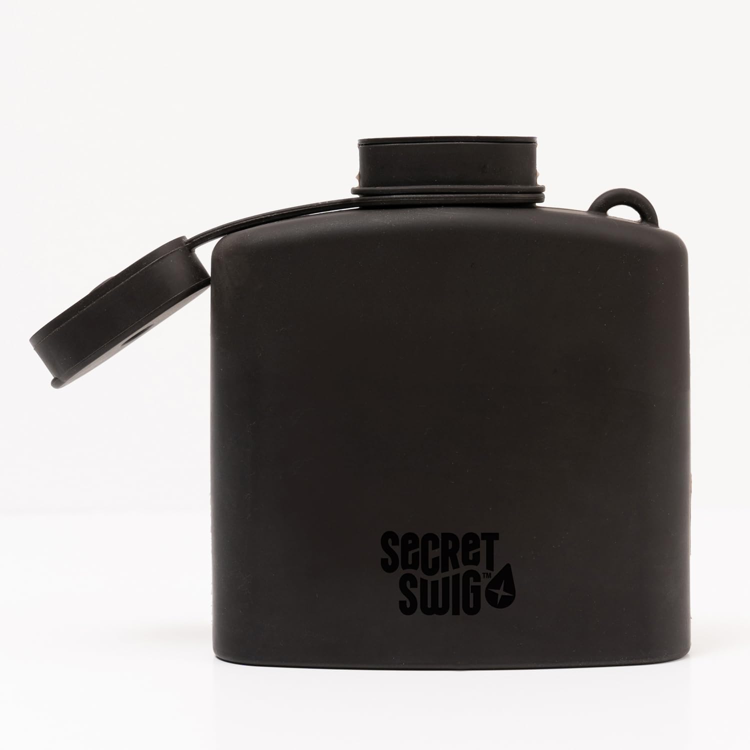 Secret Swig air-vented-funnel enables smooth pours with minimal spills.