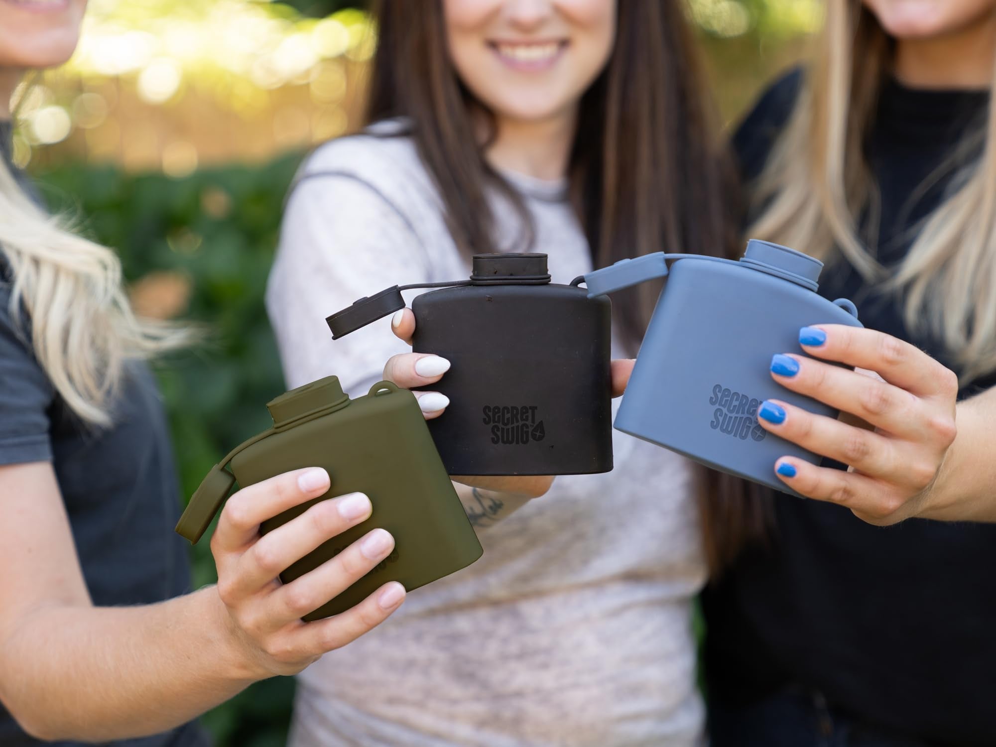 Secret Swig multi-use-concert-ready companion for parties, sports, and outdoor adventures.