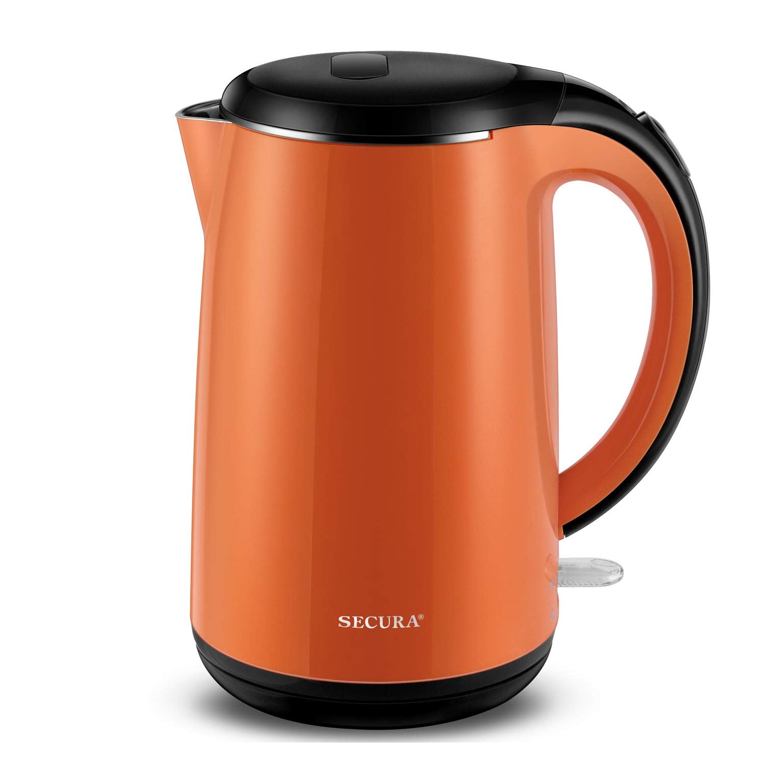 Secura original stainless steel kettle top view highlights durable exterior