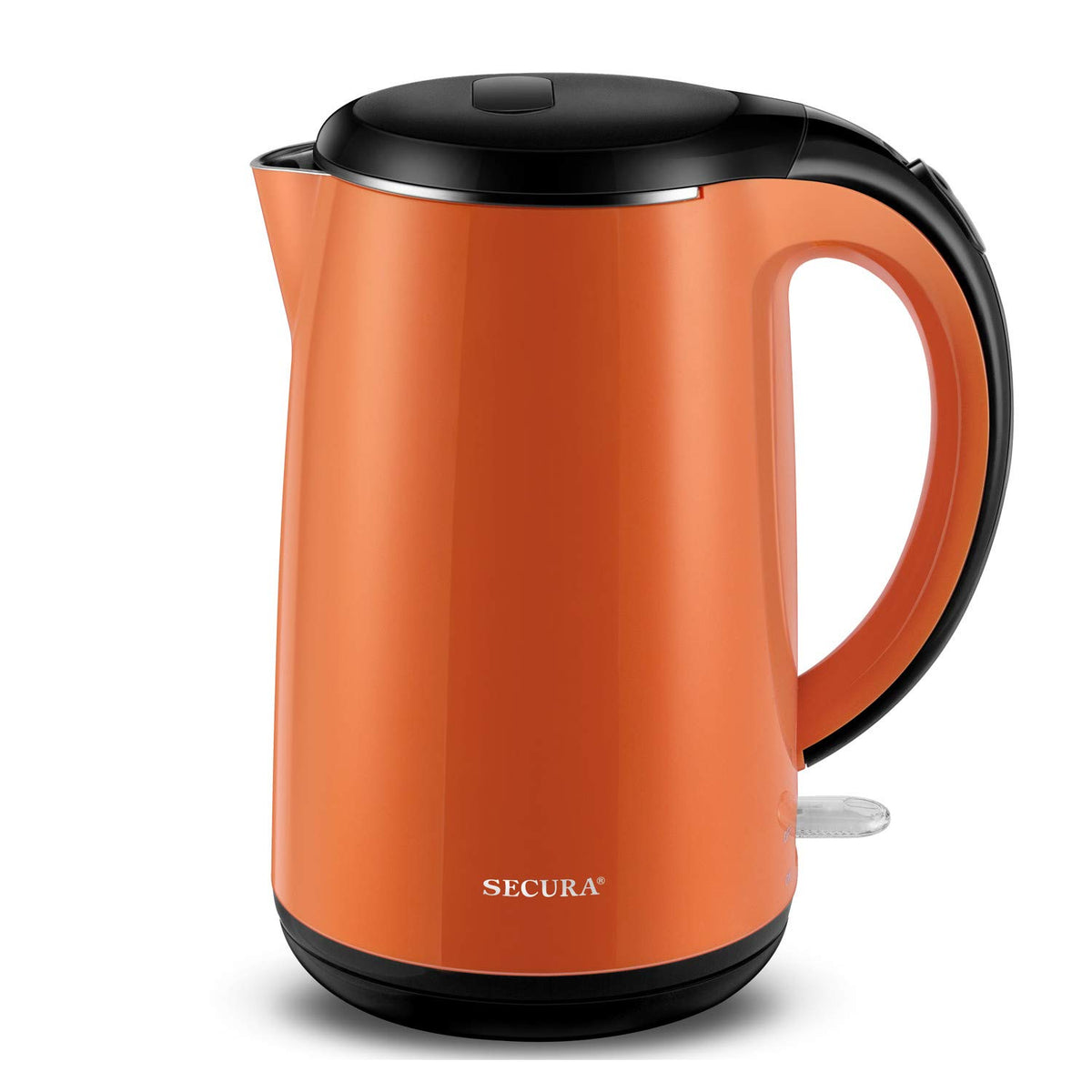 Secura original stainless steel kettle top view highlights durable exterior
