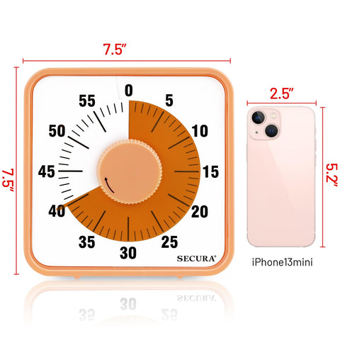 Secura timer aids routines and activities at home or in school.