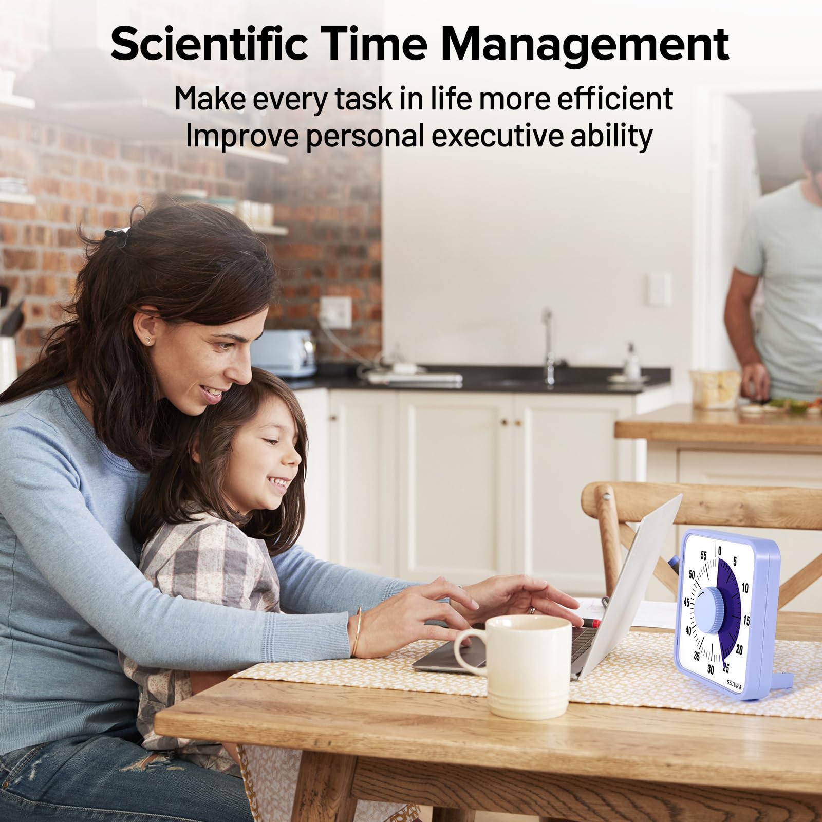 Secura timer wall-mount option saves desk space in classrooms