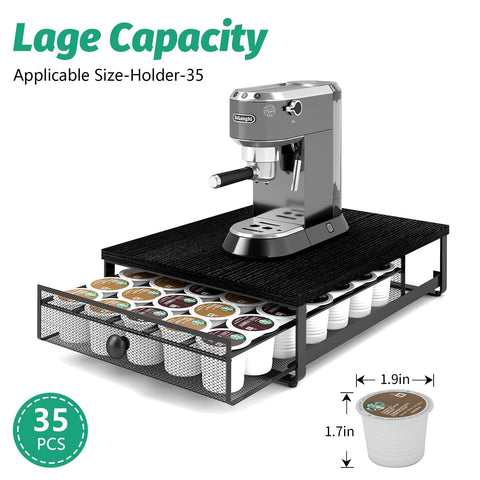 Sedegn top view shows compact footprint fitting under most machines