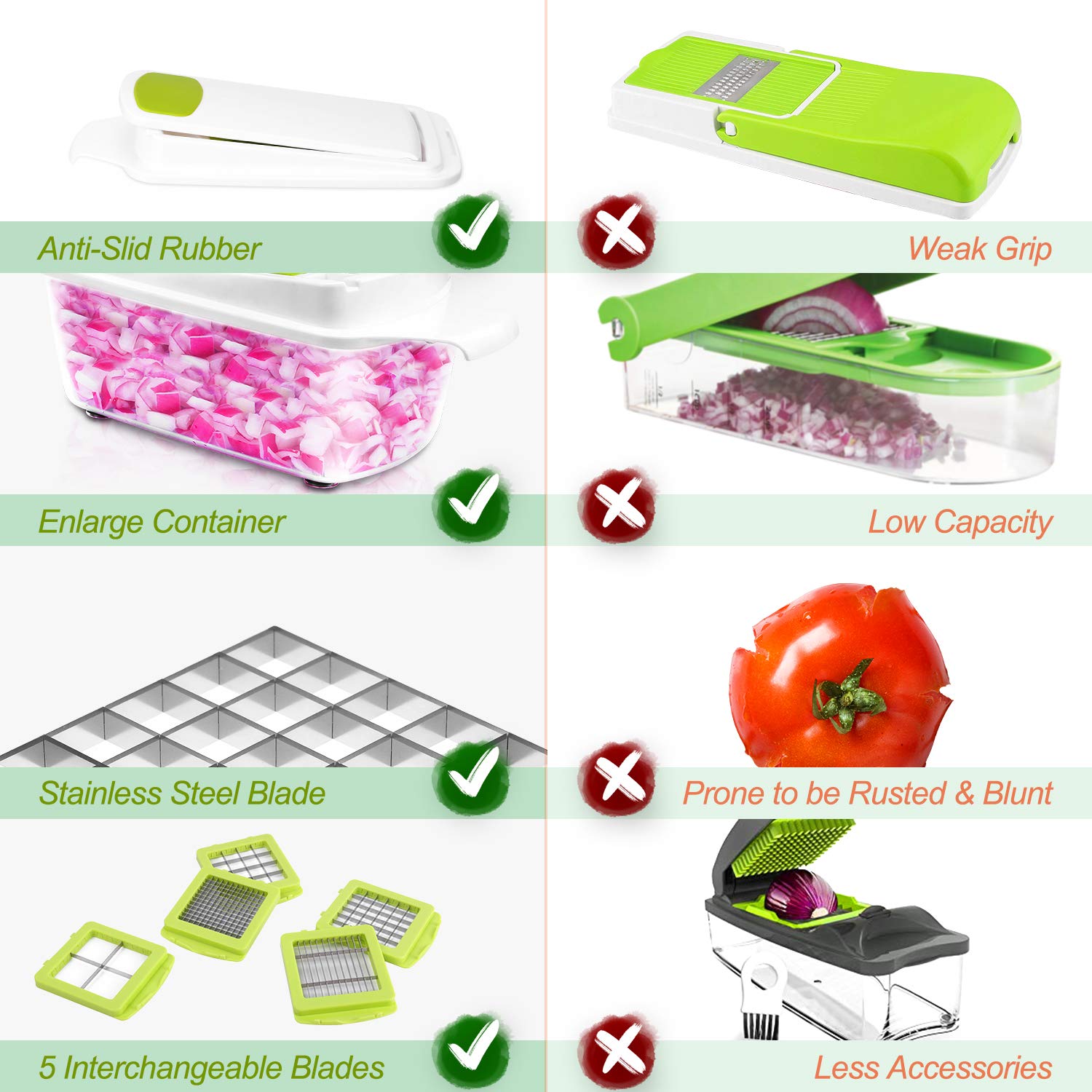 Sedhoom Direct easy-clean brush helps remove residue from blades
