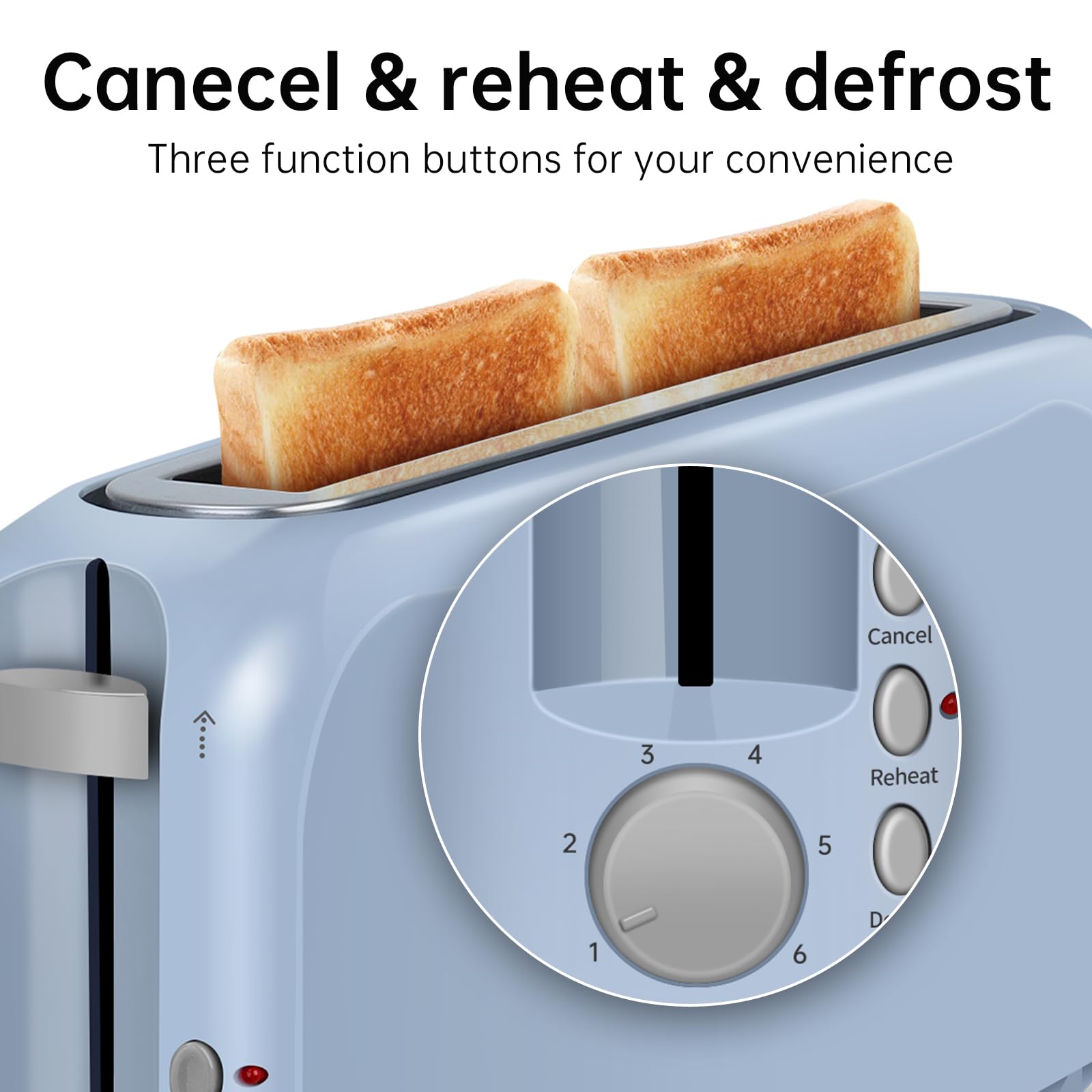 SEEDEEM rear view of compact profile on crowded counter