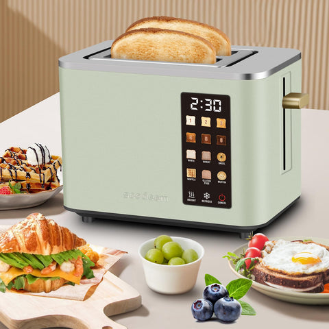 Seedeem Toaster removable crumb tray for easy cleanup