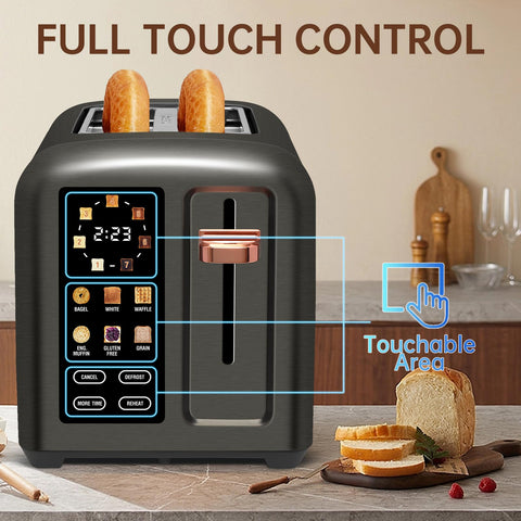 SEEDEEM Toaster removable crumb tray for easy cleanup