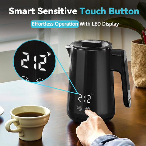 Seehot 304 stainless steel body for durable, pure-tasting hot water.