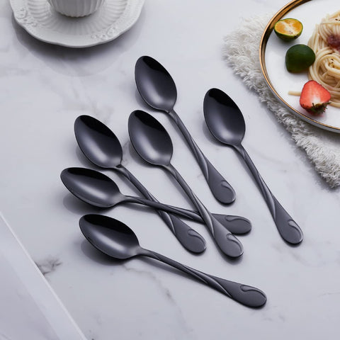 Balanced-weight Seeshine flatware designed for comfortable handling
