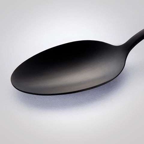 Seeshine dessert spoon set of 12 arranged for serving