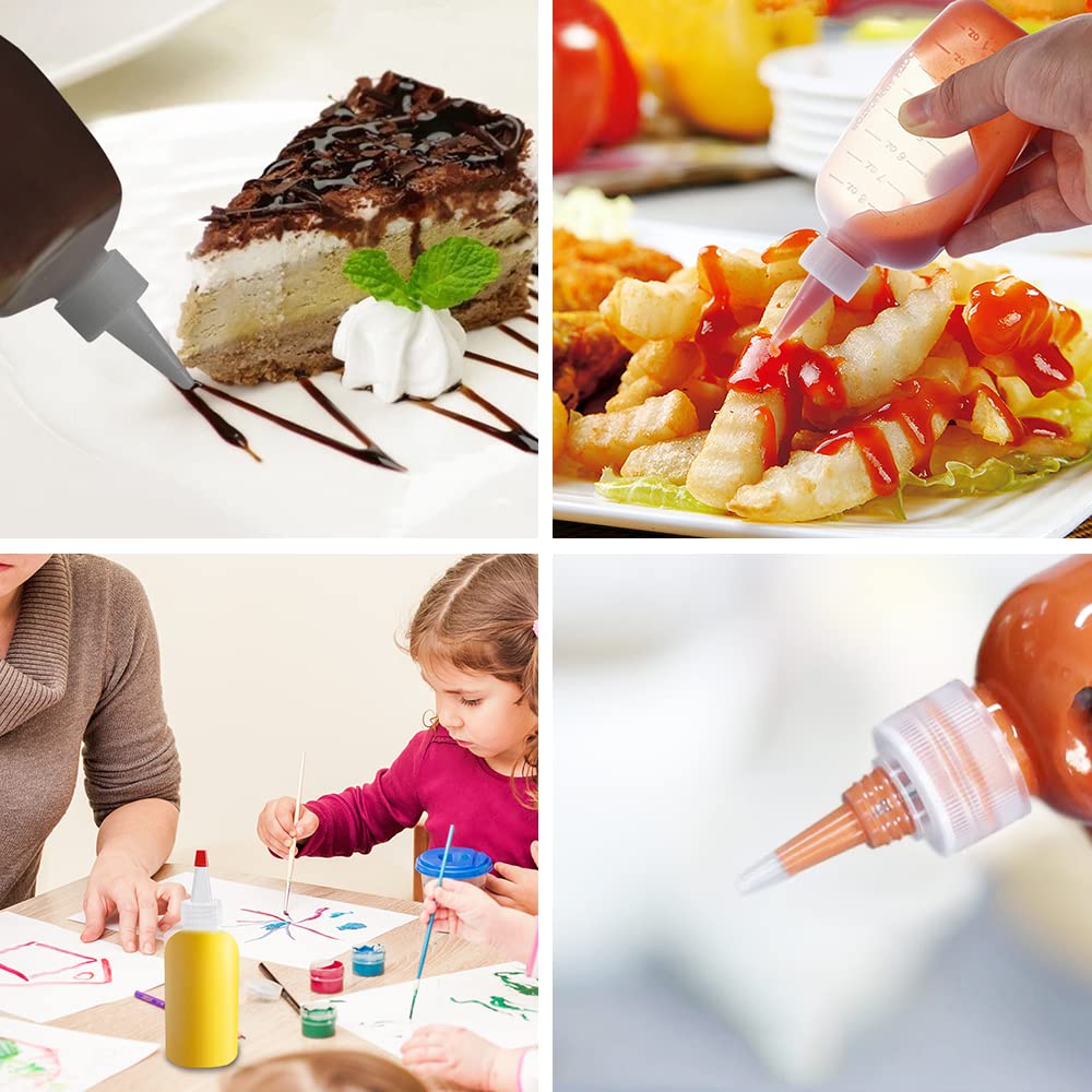 seewavom melted chocolate bottle for smooth, mess-free drizzle.