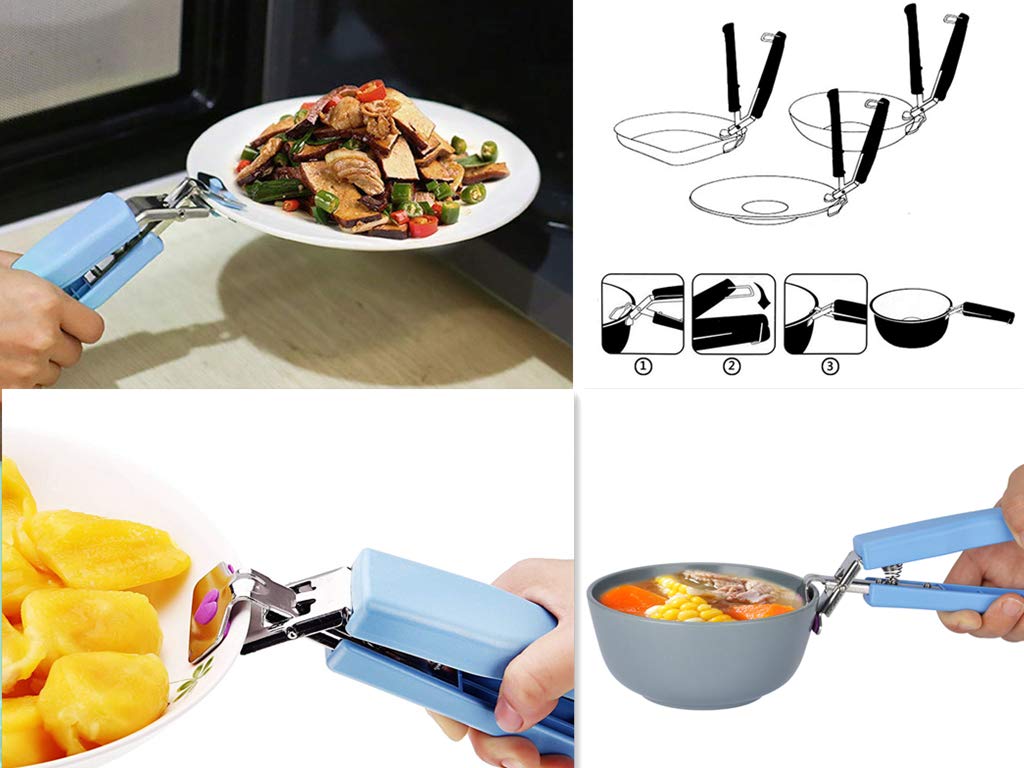 SEFONE hot plate gripper ergonomic handle designed for comfortable one-handed use.