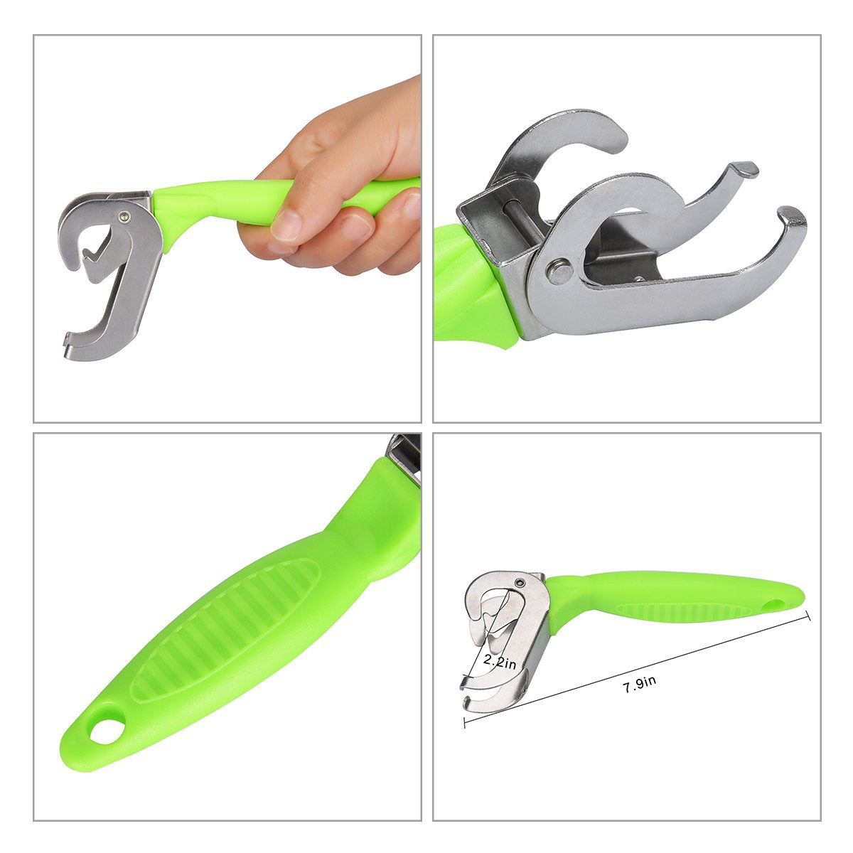 SEFONE hot plate gripper packaging showing simple storage and easy setup.