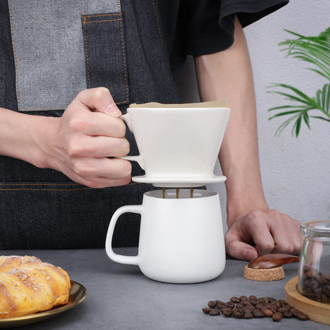 Segarty packaging and display of No.2 ceramic dripper.