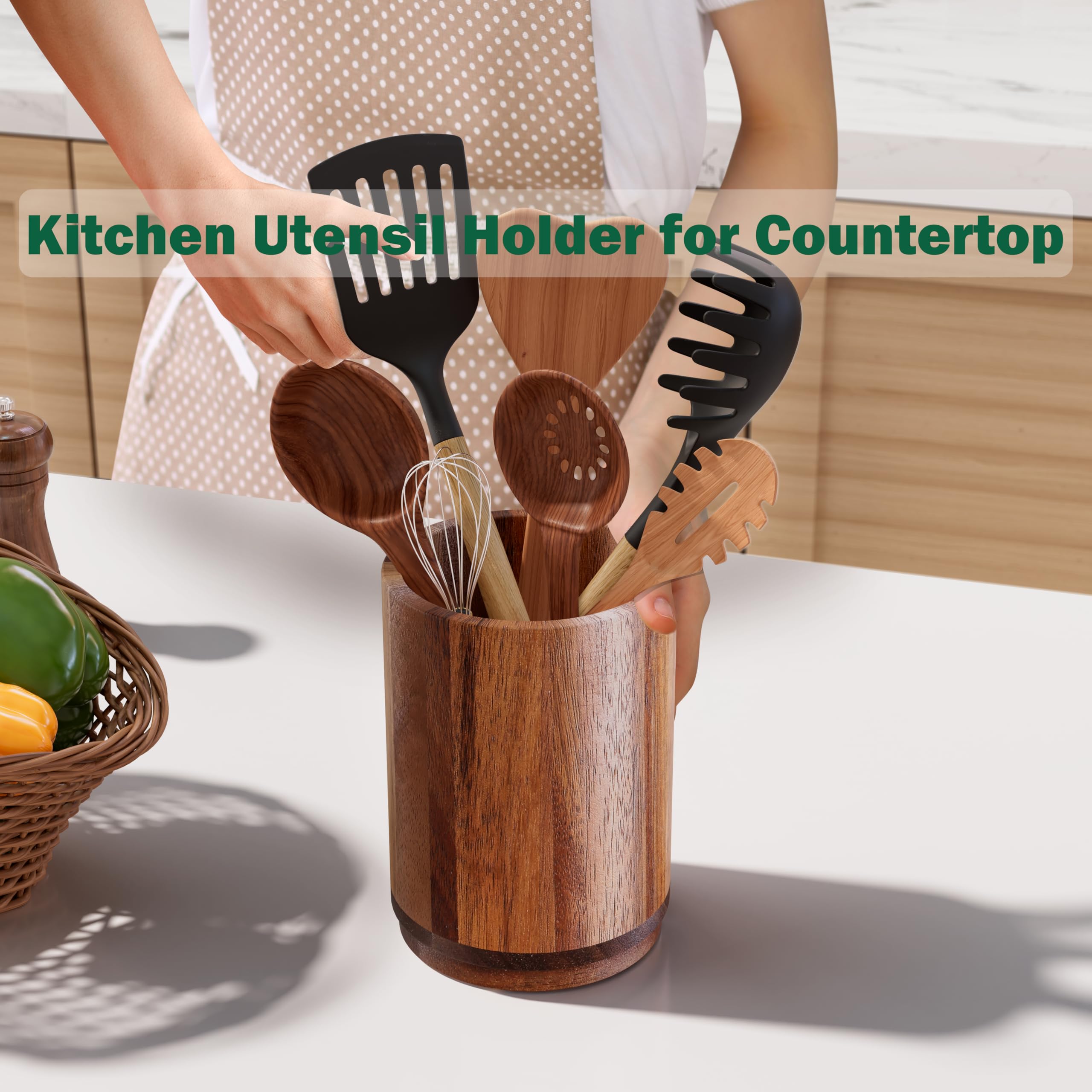 Smooth surface cleans easily to keep the display looking fresh.