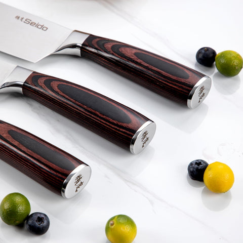 Seido Knives honing steel helps maintain edge integrity between uses
