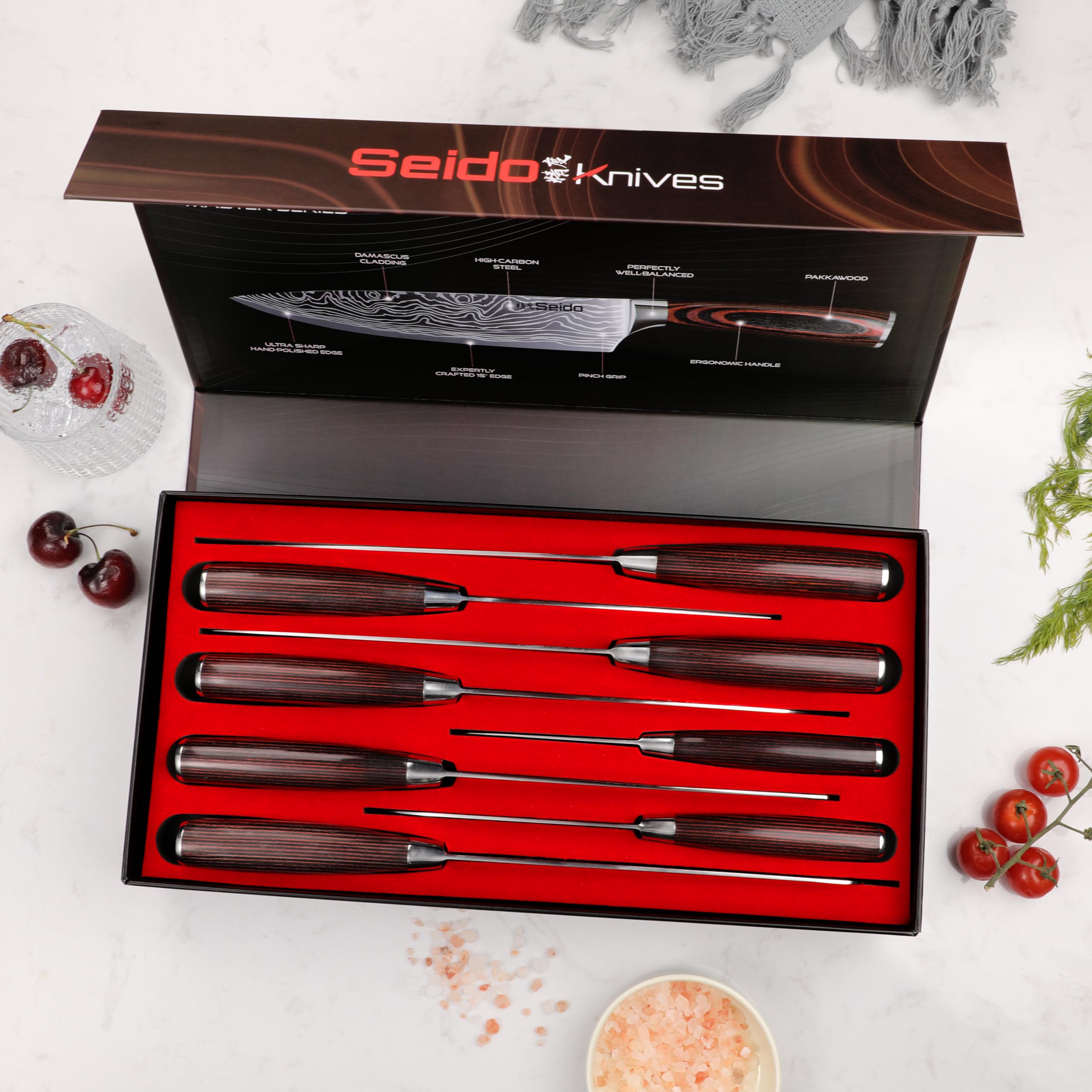 Seido Knives Knife Bag included for organized storage