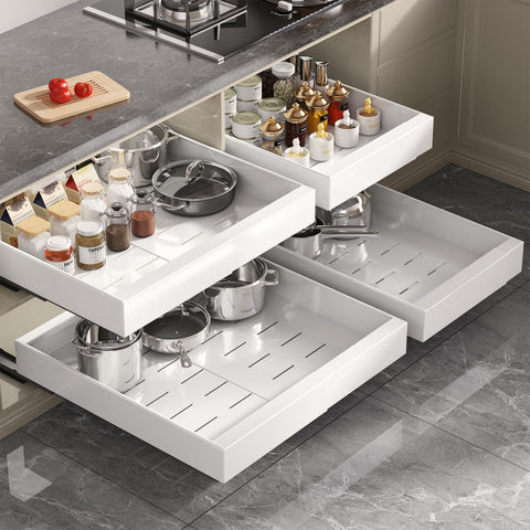 Seinloes compatible with framed and frameless cabinets for broad fit